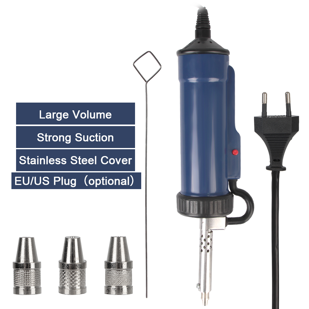 Desoldering Pump Electric Vacuum Station - Neue Entlötmaschine, Entfernung der Pumpe, Vakuum-Lötzinn-Sauger,