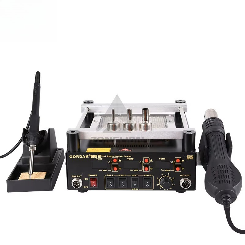 3-in-1 Digitale Heißluftpistol – Infrared Bga Rework Station Bewertung und Preis