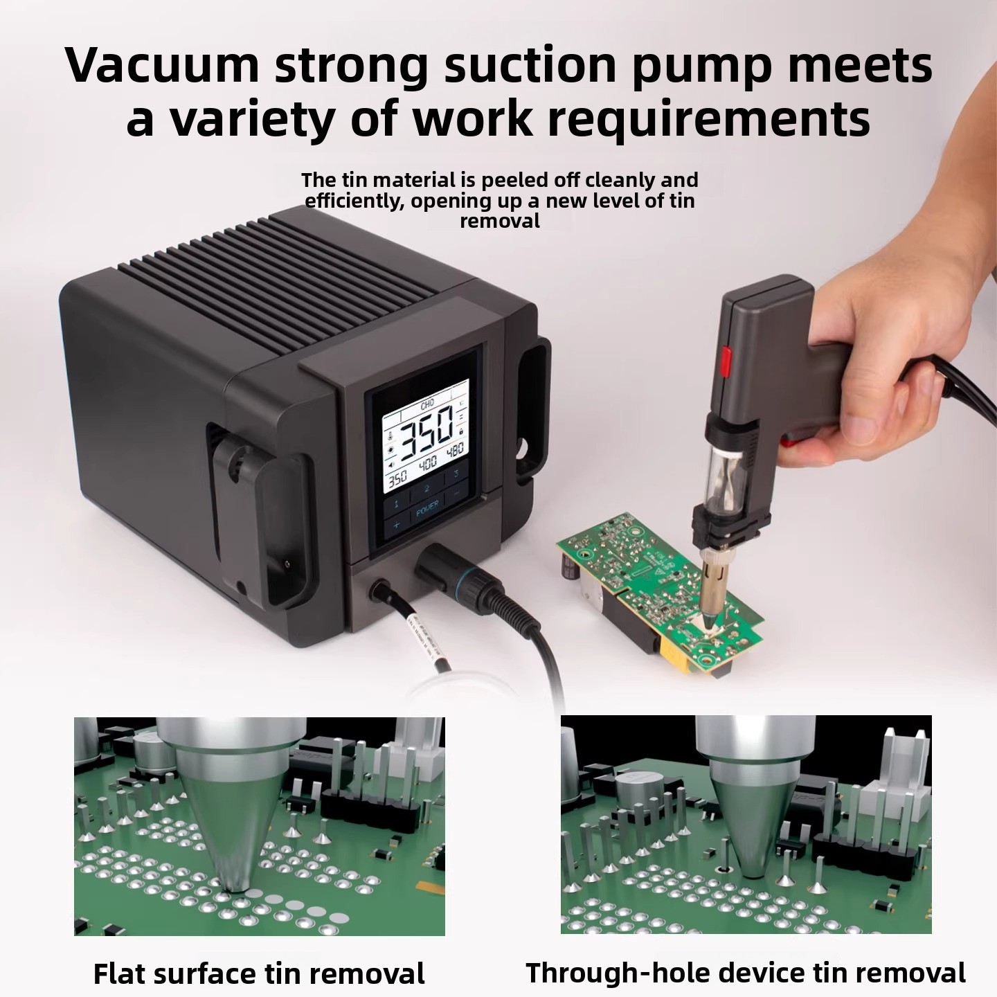 Elektrische Entlötpumpe 200W H – Desoldering Pump Electric Vacuum Station Bewertung und Preis